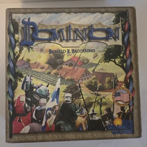 Game Dominion Donald Caccarino Rio Grand Games, Card - Picture 1 of 3