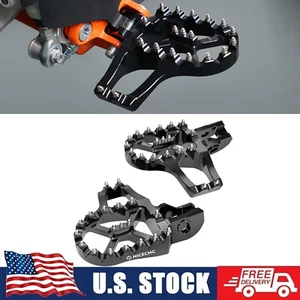 Extender Foot Pegs Footrests For KTM 125 150 250-500 EXC/EXCF/XCW/XCWF 2017-2023 - Picture 1 of 11