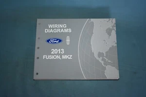 2013 Ford Fusion Lincoln MKZ Wiring Diagrams Service Shop Repair Manual - Bild 1 von 11
