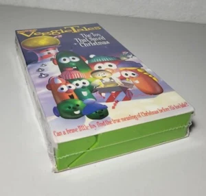 VeggieTales - The Toy That Saved Christmas (VHS, 1998)  - Sealed VHS - - Picture 1 of 8