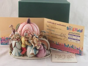 Figura de Cenicienta Walt Disney Harmony Kingdom "Bibbidi Bobbidi Boo" FIRMADA - Imagen 1 de 9