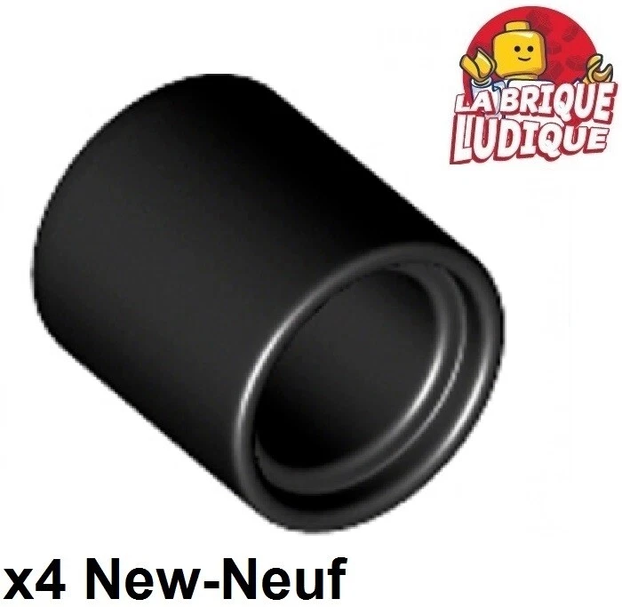 Lego technic 4x Liftarm Thick 1x1 spacer bague noir/black 18654 NEUF