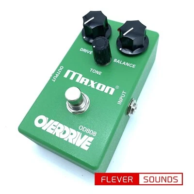 Pedal de efectos para guitarra Maxon OD808 Overdrive hecho en Japón productos genuinos Foto 1 de 4