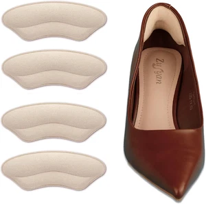 Heel Grips Liner Cushions Inserts for Loose Shoes,Heel Pads for Shoe Too Big Men - Picture 1 of 12