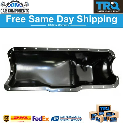 Cárter de aceite de motor TRQ para Ford E150 E250 E350 F100 1983-1996 F150 F250 F350 Bronco Foto 1 de 4