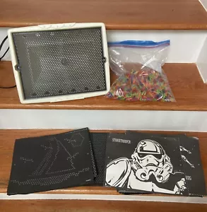 Vintage Hasbro LITE BRITE 1999 Pegs, Unused Sheets: Star Wars, Scooby Doo, Works - Picture 1 of 8