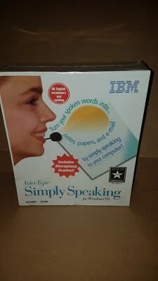 IBM VoiceType Simply Speaking Software for Windows 95 w/Microphone Headset - Image 1 of 4