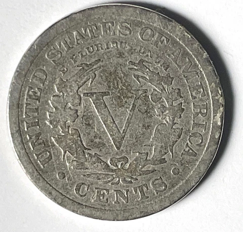 1900 5c LIBERTY HEAD NICKEL DESIGNED BY CHARLES E. BARBER Cover