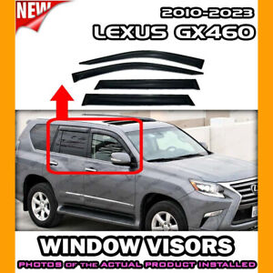 WINDOW VISORS for 2010 → 2023 Lexus GX460  / DEFLECTORS VENT SHADE RAIN GUARD