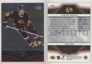 2005-06 Upper Deck Black Diamond Ruby /100 Tuomo Ruutu #118