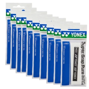 Yonex Tennis Badminton Racket Over Grip Tape (10p) AC108EX SUPER Grap Pure 0.6mm - Picture 1 of 13