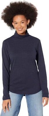 Mujer Royal Robbins Vacationer Cuello Alto - Azul Naval - Talla M - Nuevo con Etiquetas Foto 1 de 4