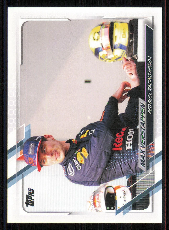 2021 Topps Formula 1 #55 Max Verstappen - Image 1 of 2