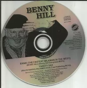 BENNY HILL Ultra Rare 2 Trk SAMPLER Ernie / Yakety 1992 PROMO DJ CD single USA - Picture 1 of 1