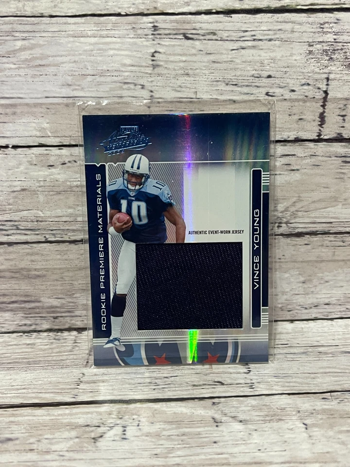 2006 Absolute Memorabilia Rookie Premiere Materials Jumbo #258 Vince Young /50 - Image 1 of 2