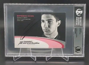 ESTEBAN OCON Autographed F1 Team Card - Beckett Authenticated - Picture 1 of 4