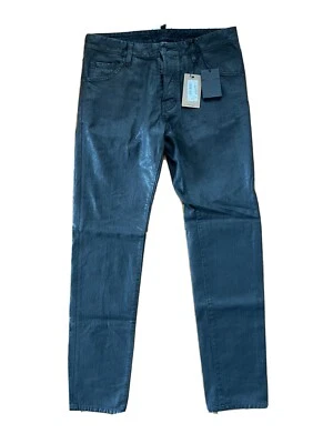 Men’s DSQUARED2 coated Leather Like black jeans slim-skinny size EU50 - Image 1 of 4