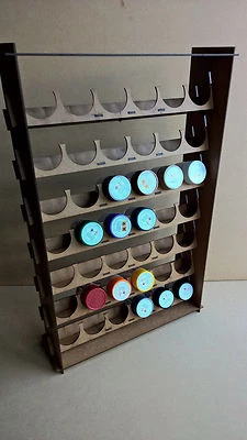 Paint Stand 42 pots rack storage Tamiya acrylic hobby airfix wargames organiser