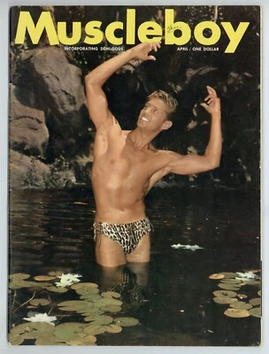Muscleboy Demi-Gods 1963 Mark Nixon Athletic Model Guild 76p Gay Magazine M25564 - Image 1 of 2