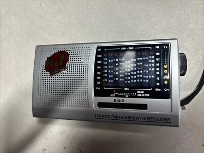 Hi-Fi 12-полосный портативный радиоприемник No 1 FM/TV/AM/SW1-9 - Изображение 1 из 4