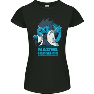 T-Shirt Femme Coupe Petite Parodie Drôle De Film Master Hedgehog - Photo 1 sur 72