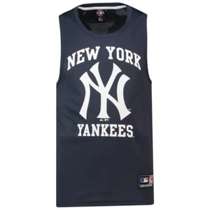 CANOTTA MAJESTIC MNY-4649 JONSER POLY MESH NEW YORK YANKEES - Foto 1 di 4