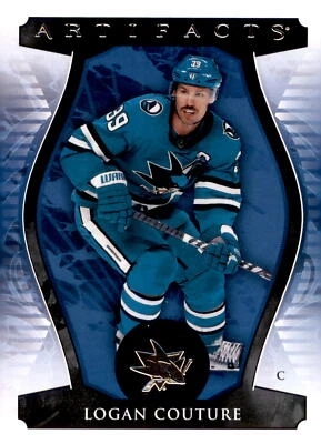 2023-24 Upper Deck Artifacts #87 Logan Couture - Image 1 of 2
