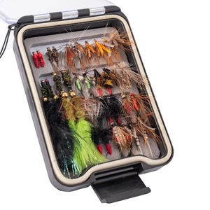 36 Pcs Fly Fishing Flies Kit Hand Tied Trout Bass Fly Assortment With Fly Box Dr - Picture 1 of 7