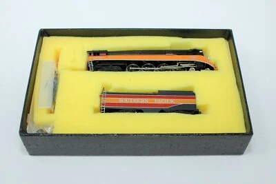 N Scale Key Imports "Daylight" SP 4-8-4 GS-4 Loco & Tender BRASS Japan (A) - Image 1 of 4