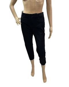 Banana Republic Women’s Size 6 Solid Black Sloan Fit Ankle Dress Pants - Picture 1 of 6