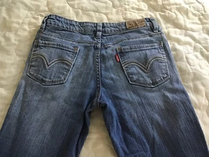 Levis Skinny Girls Jeans Size 14 Slim Adjustable Waist Inseam 28” - Picture 1 of 4