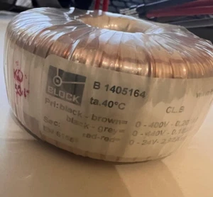 BLOCK DEATZEN TRANSFORMER TOROIDAL POWER 400/440 50/60Hz - Picture 1 of 9