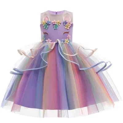 New Girl Cosplay Dress Party Birthday Princess Costume Sleeveless Outfit - Image 1 of 4