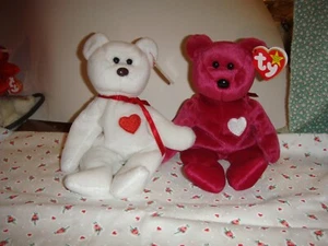 Ty Beanie Babys Babys Valentina und Valentino - Bild 1 von 6