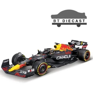BBURAGO F1 ORACLE RED BULL RB18 2022 1/24 w/ SHOWCASE #1 MAX VERSTAPPEN 28026 MV - Picture 1 of 3