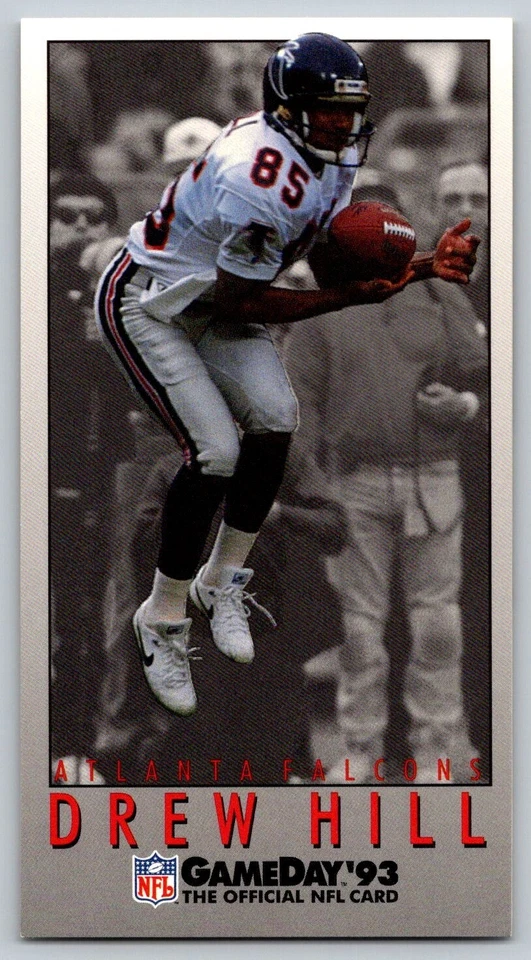 1993 Fleer GameDay - Drew Hill #120 - Image 1 of 2