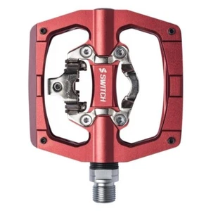 Pedali Switch Components No Foot Dual MTB - Rosso - Foto 1 di 1