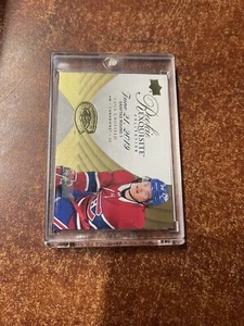 2021-22 Cole Caufield Black Diamond Rookie Exquisite #07R-CC - /99 Montreal - Imagen 1 de 2