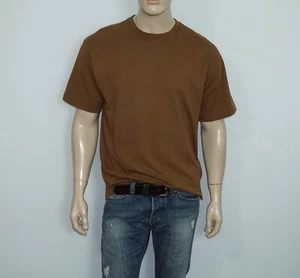 $150 Rag & Bone Tee in Dark Brown Size Medium/Runs Big Short Sleeve 100% Cotton - Picture 1 of 11