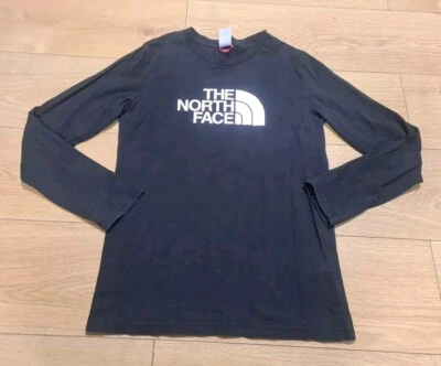 13-14 Years Boys Long Sleeved Top North Face Black (34) - Image 1 of 4