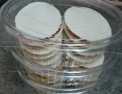 500 VASCHETTE CONTENITORE PLASTICA ALIMENTI OVALI G375 TERMOPLAST OSTIE RIPIENE - Immagine 1 di 4