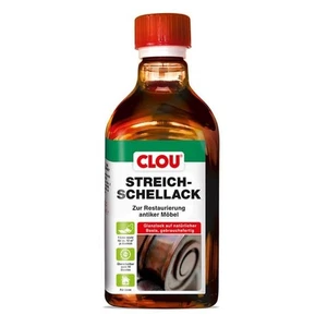 Clou Streich-Schellack natur Gebrauchsfertige Naturharz-Kombination 250 ml - Bild 1 von 2