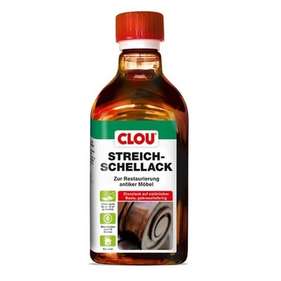 Clou Streich-Schellack natur Gebrauchsfertige Naturharz-Kombination 250 ml - Bild 1 von 2