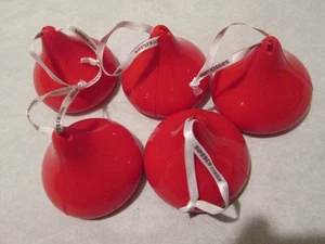 Hershey s Kisses rot Kunststoff Süßigkeiten Behälter Ornament nachfüllbar 3 Menge 5 - Bild 1 von 3