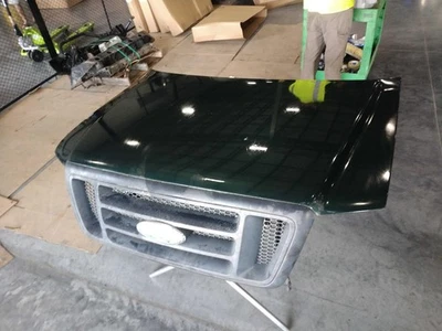 Capó usado se adapta a: Ford F150 2008 camioneta nuevo estilo rejilla montada en capó grado A Foto 1 de 4