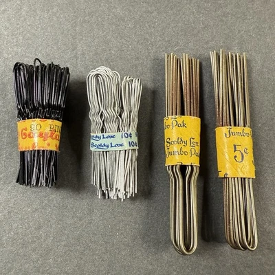 Vintage Bob Bobby Hair Pins Scoldy Lox & Gayla Bundles Mixed Lot of 4 Read - Image 1 of 4