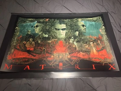 Póster de película alternativa Gabz, The Matrix, variante 'Red Pill', Foto 1 de 4