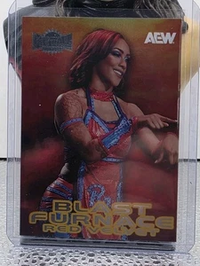 AEW Upper Deck Metal Universe 2025 Red Velvet Blast Furnace Insert Trading Card - Picture 1 of 2