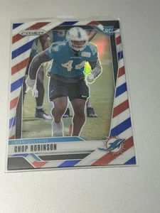2024 Panini Prizm #319 Chop Robinson Red White & Blue Miami Dolphins Football Rc - Picture 1 of 2