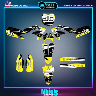 Kit Gráficos para Yamaha YZ450F (2018 - 2022) YZ250F (2019 - 2023) Foto 1 de 4